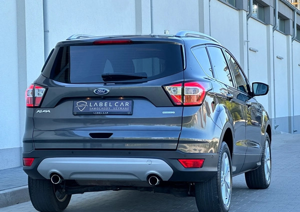 Ford Kuga cena 69999 przebieg: 91000, rok produkcji 2017 z Sośnicowice małe 667